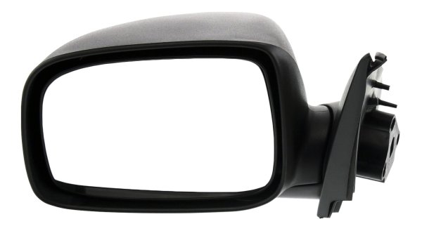 Manual Adjust Mirror for Chevrolet Colorado/ GMC Canyon 2004-2012, Left (Driver), Manual Folding, Non-Heated, Textured Surface, Replacement