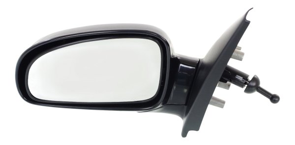 Manual Remote, Manual Folding, Left (Driver) Side Mirror for Chevrolet AVEO (2004-2007)/AVEO5 (2006-2011), Non-Heated, Paintable, w/o Auto Dimming, Blind Spot Detection, Memory, Signal Light, Hatchback/Sedan, Replacement