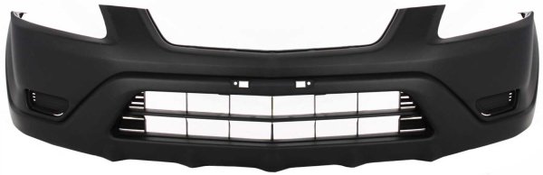 Front Bumper Cover for Honda CR-V 2002-2004, Textured, Without Fog Light Holes, USA Built, Replacement