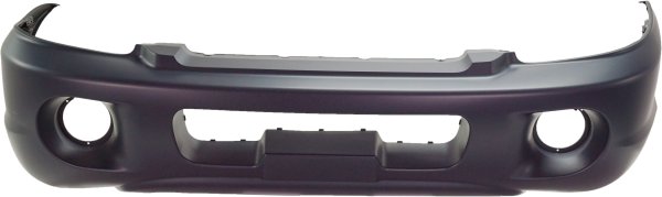 Front Bumper Cover for Hyundai Santa Fe 2001-2006, Primed (Ready to Paint), with Signal Light Hole, Replacement