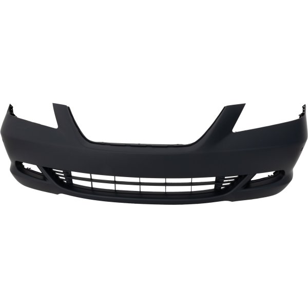Front Bumper Cover for Honda Odyssey 2005-2007 Touring Model, Primed (Ready to Paint), with Fog Light Holes and Parking Aid Sensor Holes, Replacement