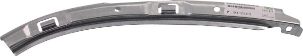 Front Bumper Bracket Left (Driver) Side Stiffener for 1996-1998 Honda Civic, Replacement