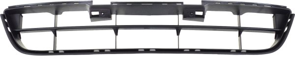Front Bumper Grille for Honda Accord Coupe, 2006-2007, Center Position, Textured Black Finish, Replacement