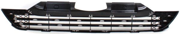 Front Bumper Grille for Honda CR-V 2007-2009, Lower, Textured Black, Japan Built, Replacement
