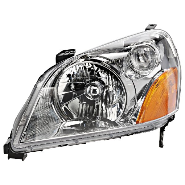 Headlight for Honda Pilot 2003-2005, Left (Driver) Side, Lens and Housing, Halogen, Replacement