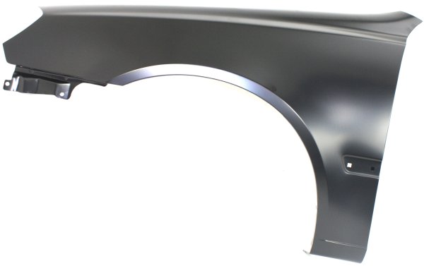 Front Fender for Hyundai Accent 2003-2006, Left (Driver), Primed (Ready to Paint), Suitable for Hatchback/Sedan, No Rocker Panel Molding Holes, Replacement