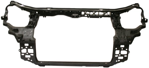 Radiator Support Assembly for Hyundai Santa Fe 2007-2009, Black Plastic with Steel, Replacement