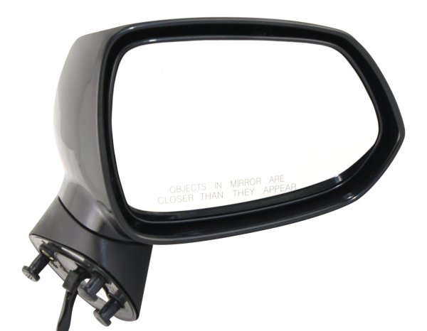 Power Mirror for 2007-2008 Vehicles, Right (Passenger) Side, Manual Folding, Non-Heated, Paintable, Replacement