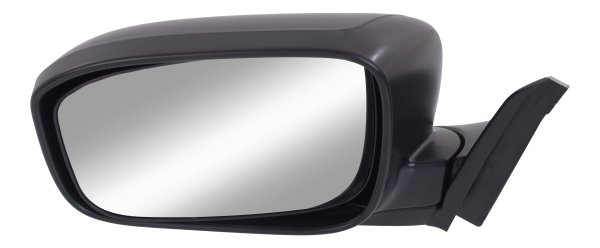 Power Mirror for Honda Accord 2003-2007 Left (Driver), Manual Folding, Non-Heated, Paintable, Without Auto Dimming, Blind Spot Detection, Memory, and Signal Light, Coupe, Replacement
