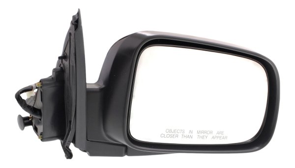Power Mirror for 2002-2006 Honda CR-V, Right (Passenger), Manual Folding, Heated, Textured, without Auto Dimming, Blind Spot Detection, Memory, and Signal Light, Replacement