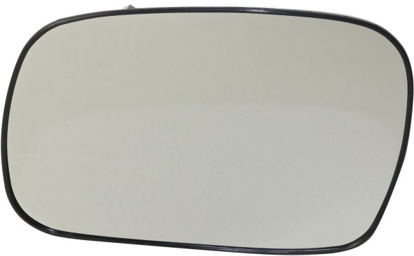 Mirror Glass for 2006-2011 Honda Civic Coupe, Left (Driver), Non-Heated, with Backing Plate, Replacement