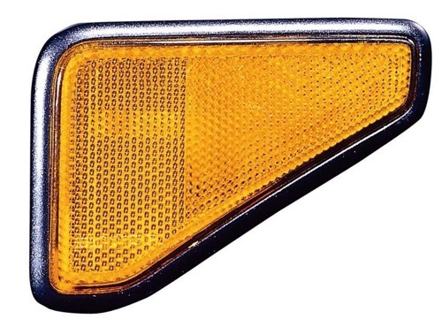 Front Left (Driver) Side Marker Light Assembly for 2003 - 2008 Honda Element, OEM Replacement Lens Cover, Part Number: 33851SCVA11ZB