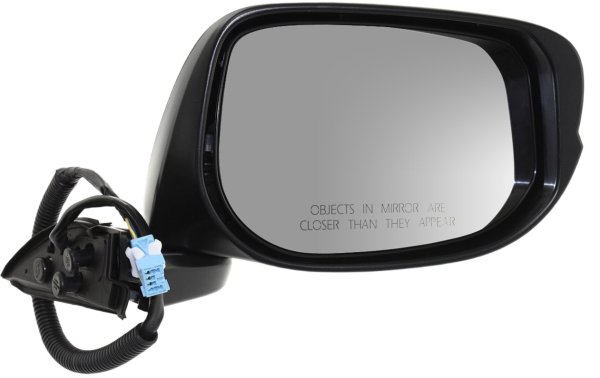 Power Right (Passenger) Mirror for 2009-2014 Models, Manual Folding, Non-Heated, Paintable, Replacement