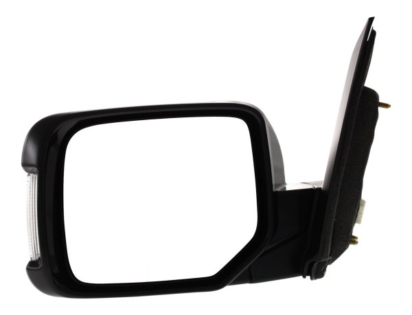 Power Mirror for Honda Pilot 2009-2015, Left (Driver), Manual Folding, Heated, Paintable, with Memory and Signal Light, Replacement