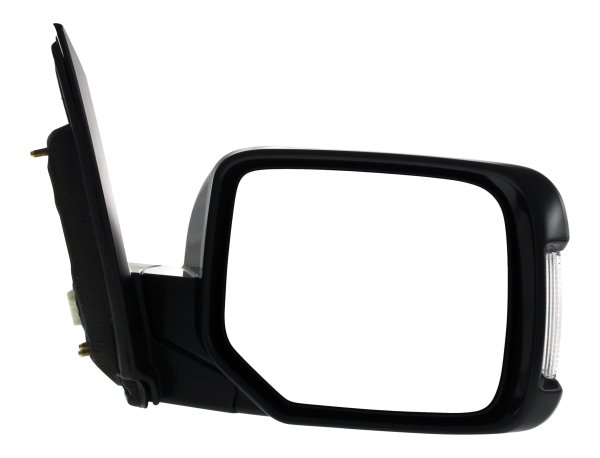 Right (Passenger) Side Power Mirror for Honda Pilot 2009-2015, Manual Folding, Heated, Paintable, with Memory and Signal Light, Replacement