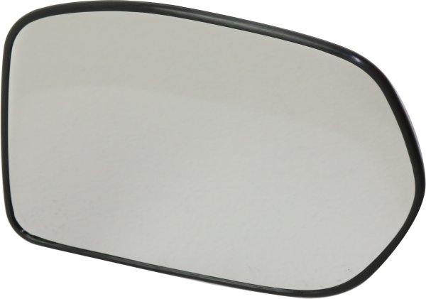 Heated Mirror Glass with Backing Plate for 2007-2011 Honda CR-V, Left (Driver) Side, Replacement