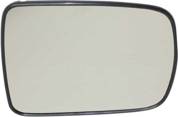 Mirror Glass for Honda Element 2003-2011, Left (Driver), Non-Heated, with Backing Plate, Replacement
