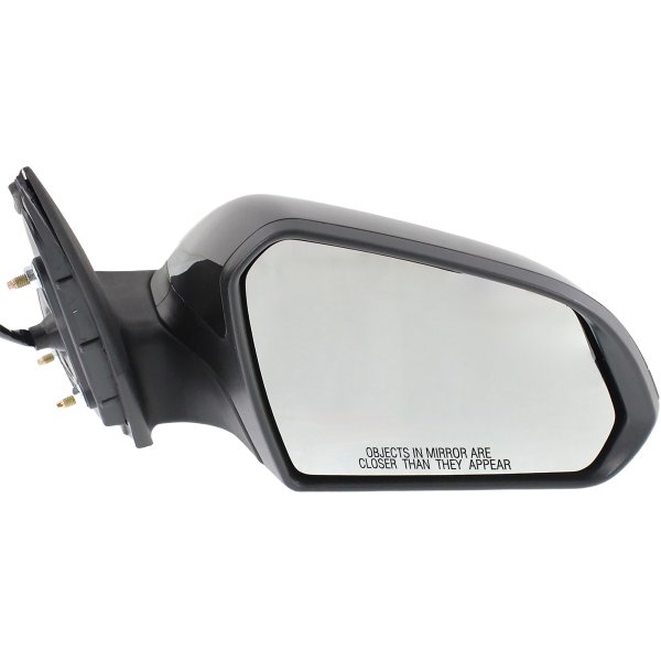 Power Mirror for Hyundai Sonata 2018-2019, Right (Passenger), Manual Folding, Heated, Paintable, without Blind Spot Feature and Signal Light, Excludes Hybrid Model, Replacement