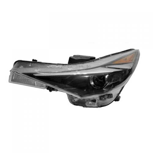 Headlight Assembly for Hyundai Elantra 2021-2023, Left (Driver), Halogen, Hybrid and Non-Hybrid, Korea Built Vehicle, Replacement