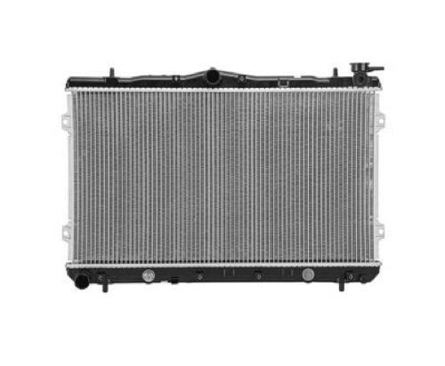 Radiator Assembly for 1996 - 2000 Hyundai Tiburon, Automatic Transmission, Replacement Part  2531027000, Production Date Prior to 10/1/96
