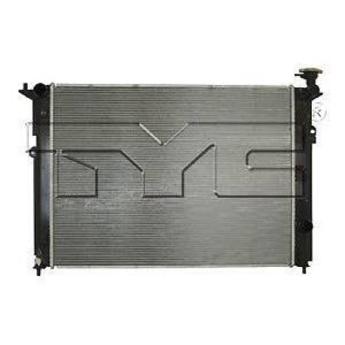 Radiator Assembly for 2015 - 2016 Hyundai Genesis, 5.0L V8 Sedan, OEM (OEM): 25310B1250, Replacement