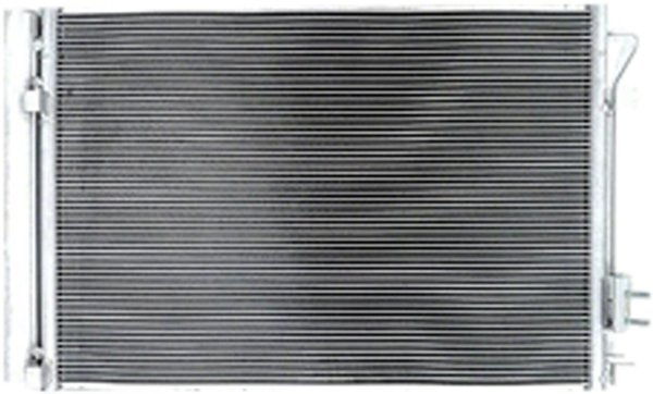 A/C Condenser for 2011 - 2013 Kia Rio, without Automatic Temperature Control, From October 1, 2011 to October 24, 2012,  976062V000, Replacement