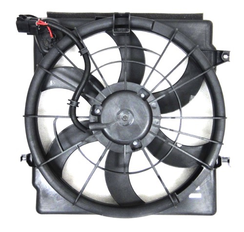 Radiator Cooling Fan Assembly for 2011 - 2014 Hyundai Sonata, 2.4L L4 Manual Transmission Engine,  253803Q170, Replacement
