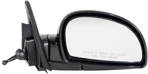 2002 - 2006 Hyundai Accent Side View Mirror Assembly / Cover / Glass Replacement - Right (Passenger) Side