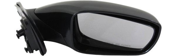 Power Mirror for Hyundai Sonata 2011-2014, Right (Passenger), Manual Folding, Heated, Paintable, Without Signal Light, Excluding Hybrid Model, Replacement