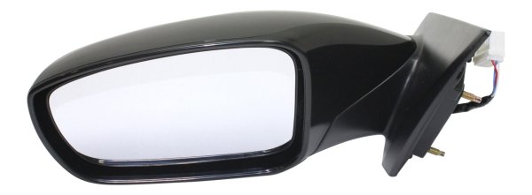 Power Mirror for Hyundai Sonata 2011-2014, Left (Driver), Manual Folding, Non-Heated, Paintable, without Signal Light, Excludes Hybrid Model, Replacement