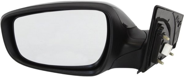 Power Mirror for Hyundai Elantra 2011-2013, Left (Driver), Manual Folding, Heated, Paintable, without Auto Dimming, Blind Spot Detection, Memory, Replacement and Signal Light