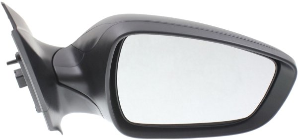 Power Mirror for Hyundai Accent 2012-2017, Right (Passenger), Manual Folding, Heated, Textured, Without Auto Dimming, Blind Spot Detection, Memory, Signal Light, Replacement