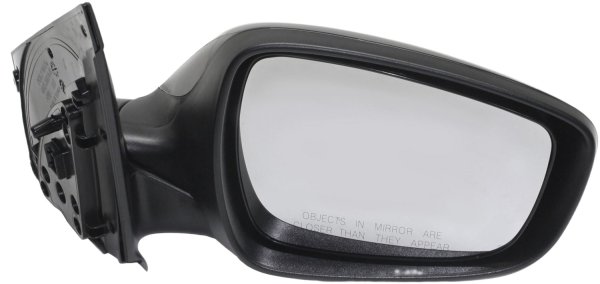 Power Mirror for Hyundai Accent 2012-2017, Right (Passenger), Manual Folding, Non-Heated, Paintable, with In-housing Signal Light, without Auto Dimming and Blind Spot Detection Feature, Memory, Replacement