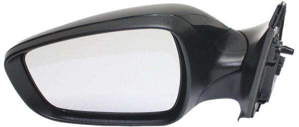 Power Mirror for Hyundai Accent 2012-2017, Left (Driver), Manual Folding, Heated, Paintable, with In-housing Signal Light, without Auto Dimming, BSD and Memory, Replacement