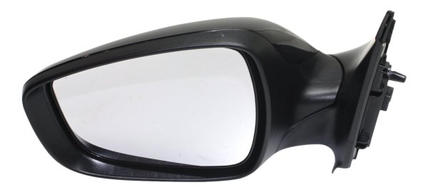 Power Mirror for Hyundai Accent 2012-2017, Left (Driver), Manual Folding, Heated, Paintable, without Auto Dimming, Blind Spot Detection, Memory and Signal Light, Replacement