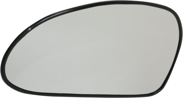Mirror Glass for Hyundai Sonata 1999-2005, Left (Driver) Side, Non-Heated, with Backing Plate, Replacement