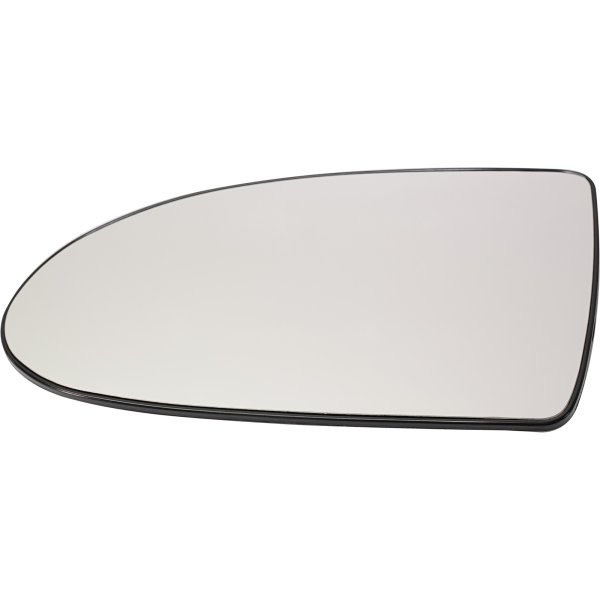 Mirror Glass for Hyundai Accent Hatchback 2006-2009, Left (Driver), Non-Heated, with Backing Plate, Replacement