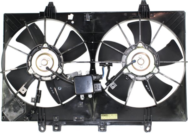 Radiator Fan Assembly with Control Module for Infiniti M35 (2006-2008) and M45 (2006-2010), Replacement
