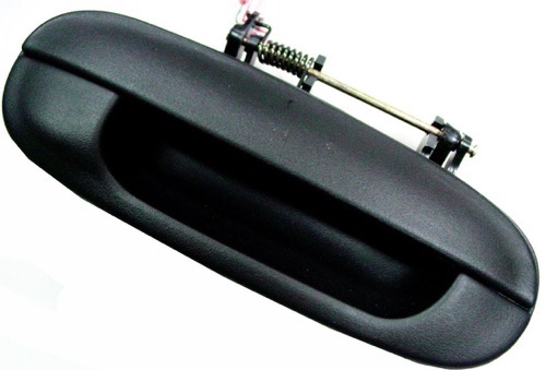 Exterior Rear Left (Driver) Door Handle for 2003 - 2006 Isuzu Ascender 7 Passenger Van,  8152912990, Black, Replacement