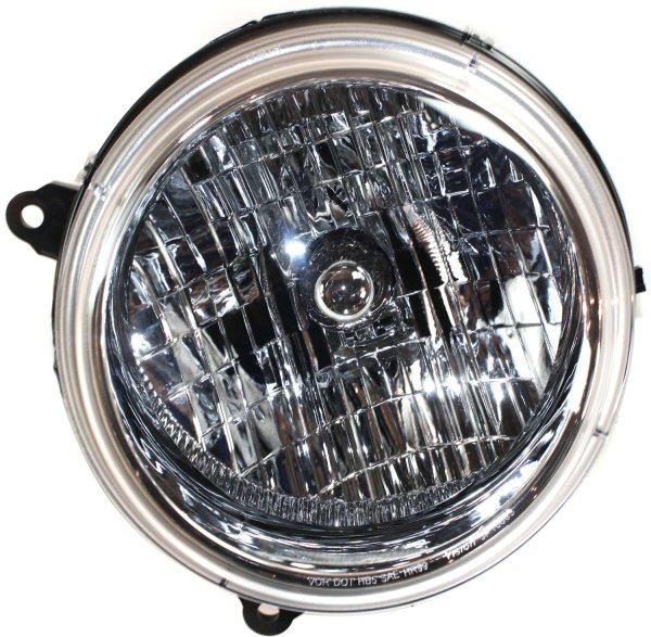 Headlight Assembly for 2002-2003 Jeep Liberty, Halogen, Left (Driver) Side, Up To 10-6-2002, Replacement