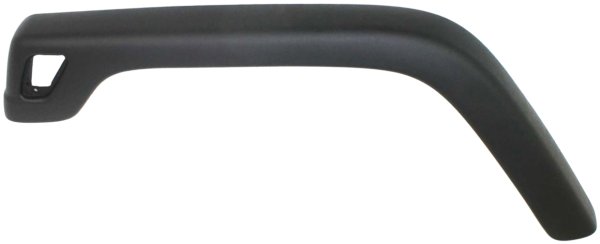 Front Fender Flare for Jeep Wrangler 1997-2006, Left (Driver), Textured Black, Excluding Sahara / Rubicon Models, Replacement