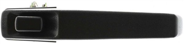Front Exterior Door Handle for Jeep Cherokee 1984-1996, Left (Driver), Plastic, Textured Black, Without Keyhole, Replacement