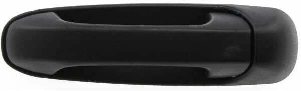 Rear Exterior Door Handle for Jeep Grand Cherokee 1999-2004/Liberty 2002-2007, Left (Driver), Textured Black, Plastic, Replacement