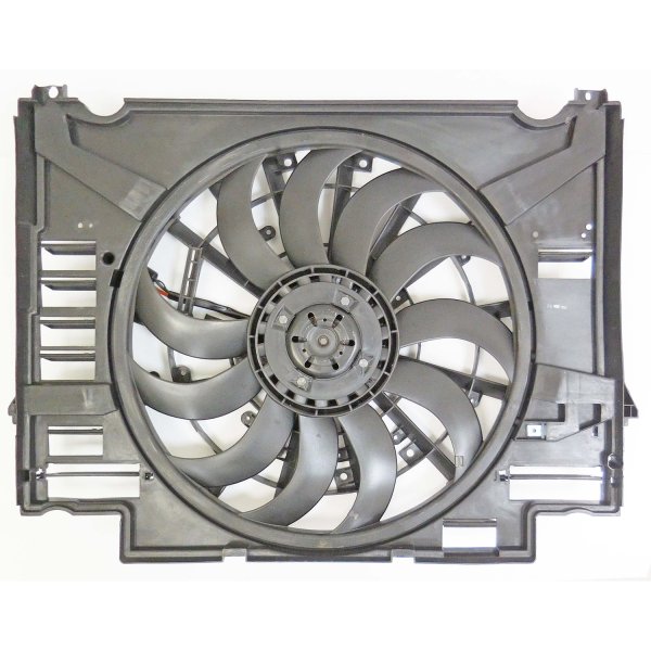 2017 - 2019 Jaguar F-pace Radiator Cooling Fan Assembly