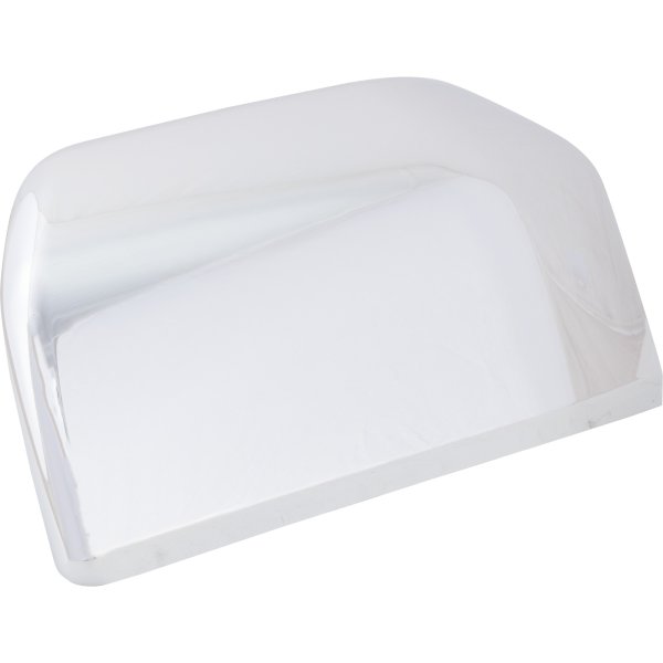 Mirror Cover for Ford F-150 Pickup 2015-2020, Left (Driver), Standard, Non-Towing, without Signal Light, Crew/Extended Cab, Chrome (Excluding Raptor Model), Replacement