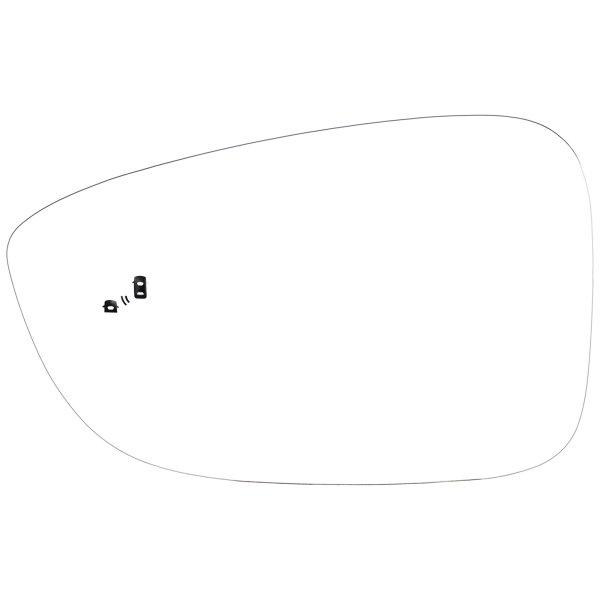 2023 - 2025 Honda Accord Side View Mirror Glass - Left (Driver)