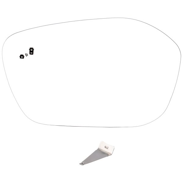 2025 Honda Civic Side View Mirror Glass - Left (Driver)