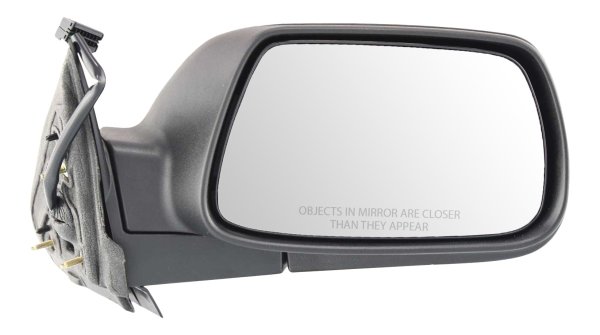 Power Mirror for Jeep Grand Cherokee 2005-2010, Right (Passenger) Side, Manual Folding, Non-Heated, Textured, Without Memory, Replacement