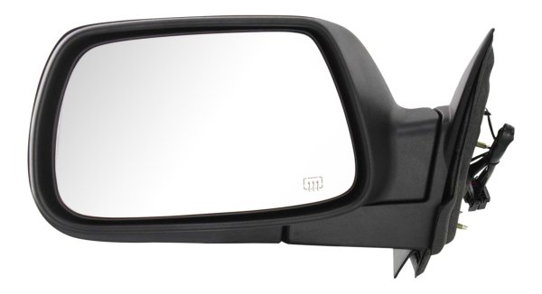 Power Mirror for Jeep Grand Cherokee 2005-2010, Left (Driver), Manual Folding, Heated, Textured, Without Memory, Replacement