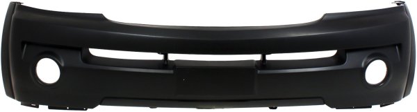 Front Bumper Cover for Kia Sorento EX Model 2003-2006, Smooth, Primed (Ready to Paint), with Fog Light Holes, Replacement